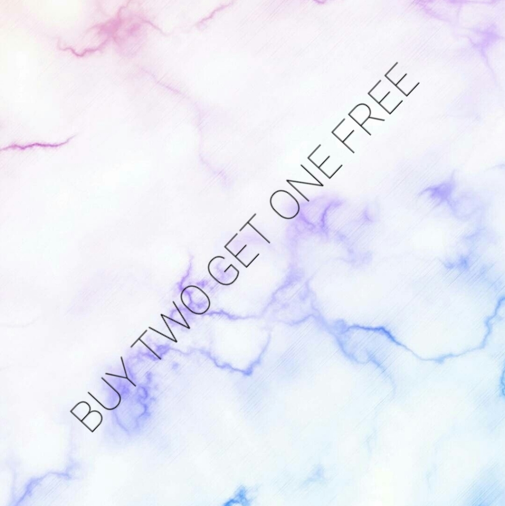 BUY TWO ITEMS GET ONE FREE!